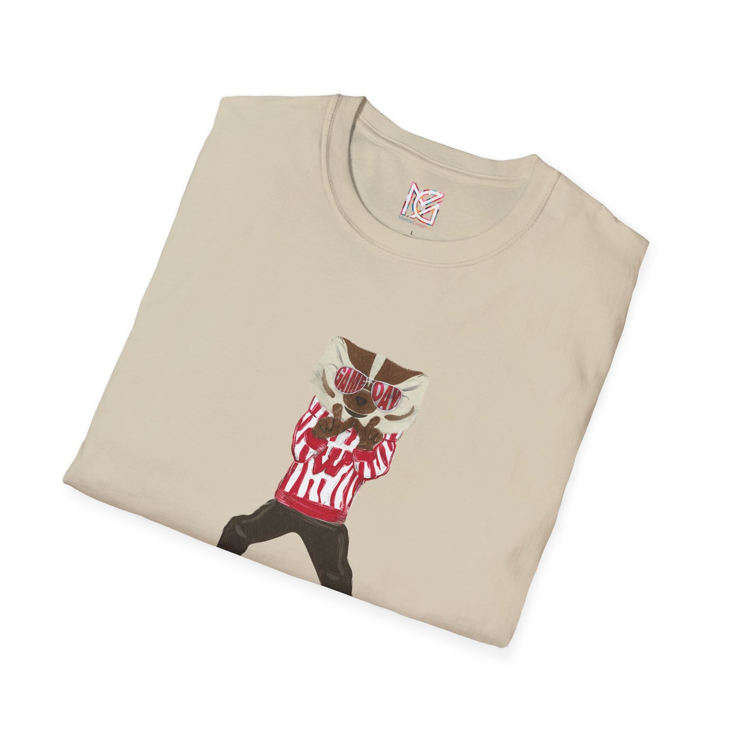 SOLD OUT: Unisex Wisconsin Game Day Tees | W hand sign | Throw the W | Men Tees | Women Tees | Bucky Badger Tee | UW t-shirt