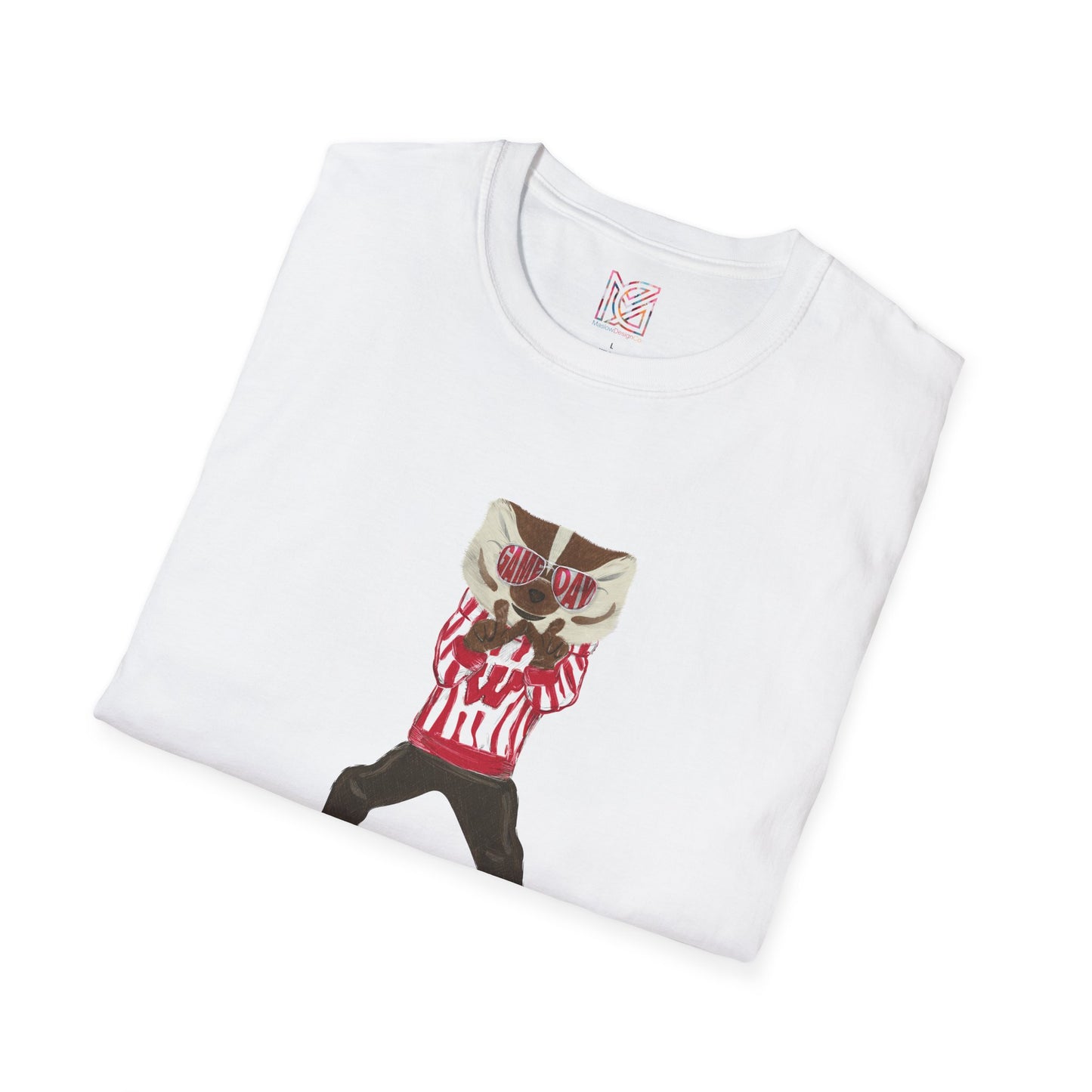 SOLD OUT: Unisex Wisconsin Game Day Tees | W hand sign | Throw the W | Men Tees | Women Tees | Bucky Badger Tee | UW t-shirt