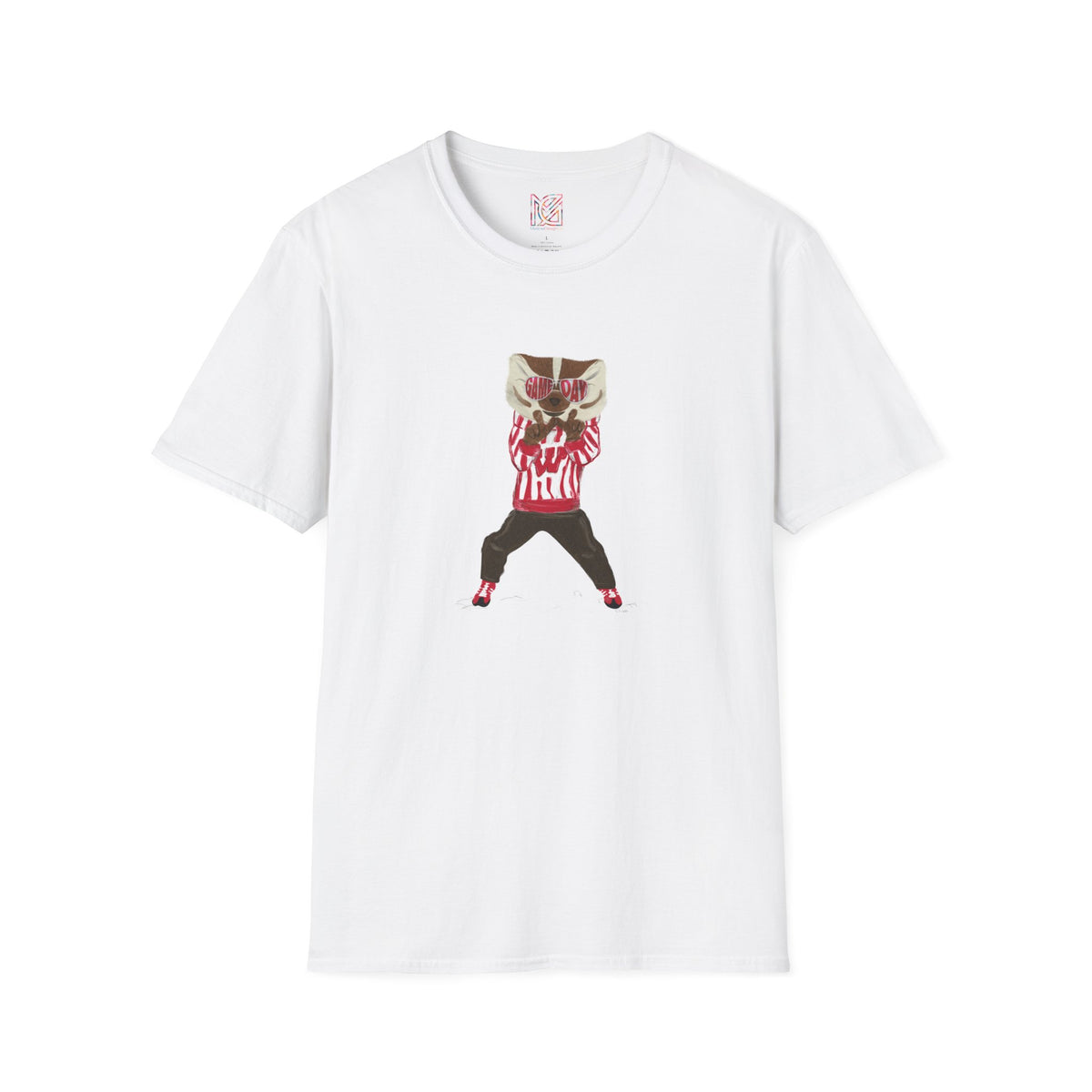 SOLD OUT: Unisex Wisconsin Game Day Tees | W hand sign | Throw the W | Men Tees | Women Tees | Bucky Badger Tee | UW t-shirt