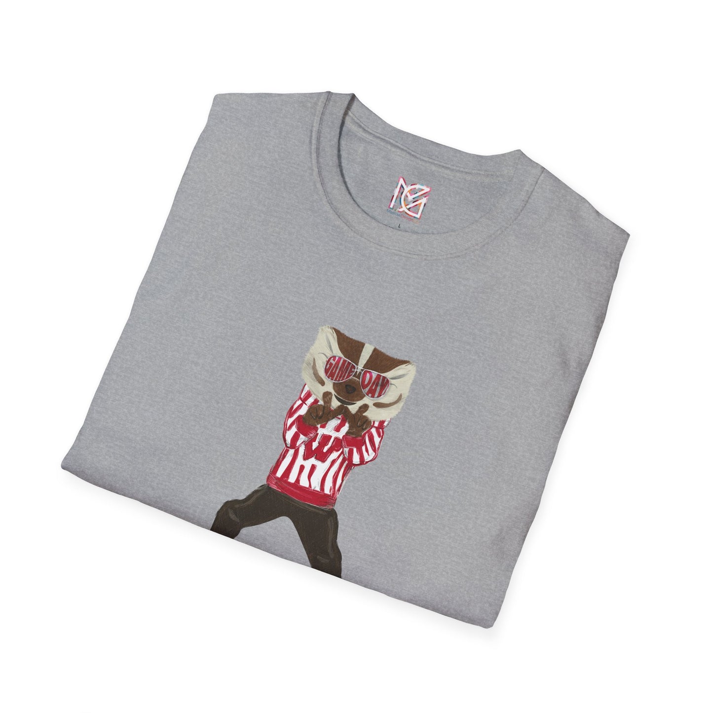 SOLD OUT: Unisex Wisconsin Game Day Tees | W hand sign | Throw the W | Men Tees | Women Tees | Bucky Badger Tee | UW t-shirt
