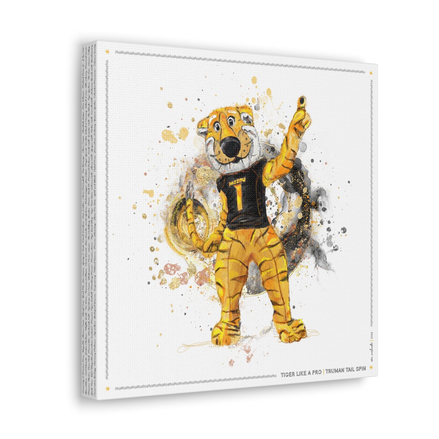 Truman the Tiger Tail Spin, Mizzou