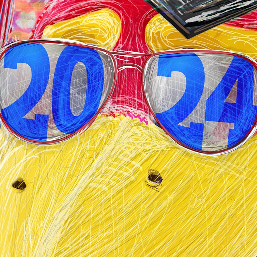 KU Personalized Jayhawk Wall Art: Graduation Canvas Print