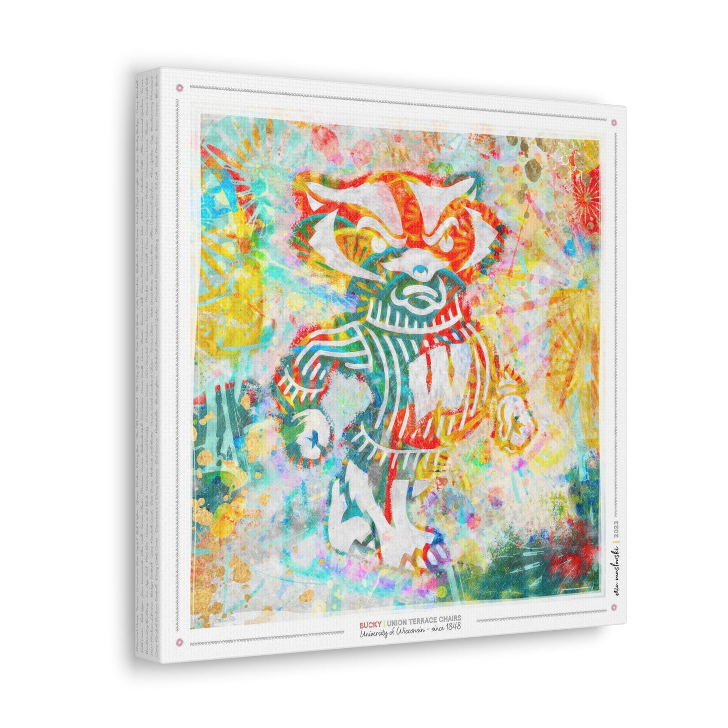Bucky Badger | Wisconsin Union Terrace Chairs