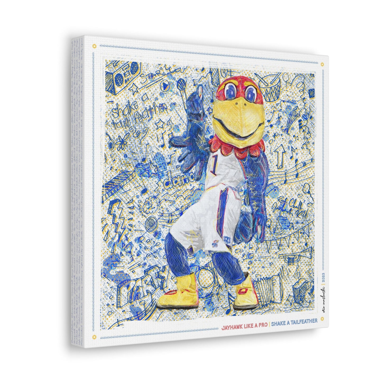 Jayhawk like a Pro | Shake-a-tailfeather | Kansas | KU Dance