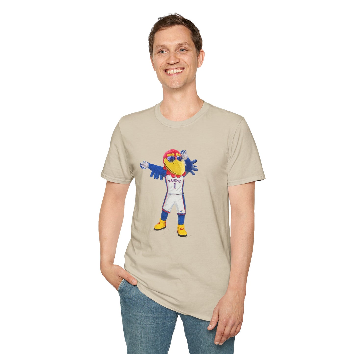 Unisex Kansas Game Day Jayhawks Tees | Wave the Wheat | Unisex t-shirt | Jayhawk | KU | men | women