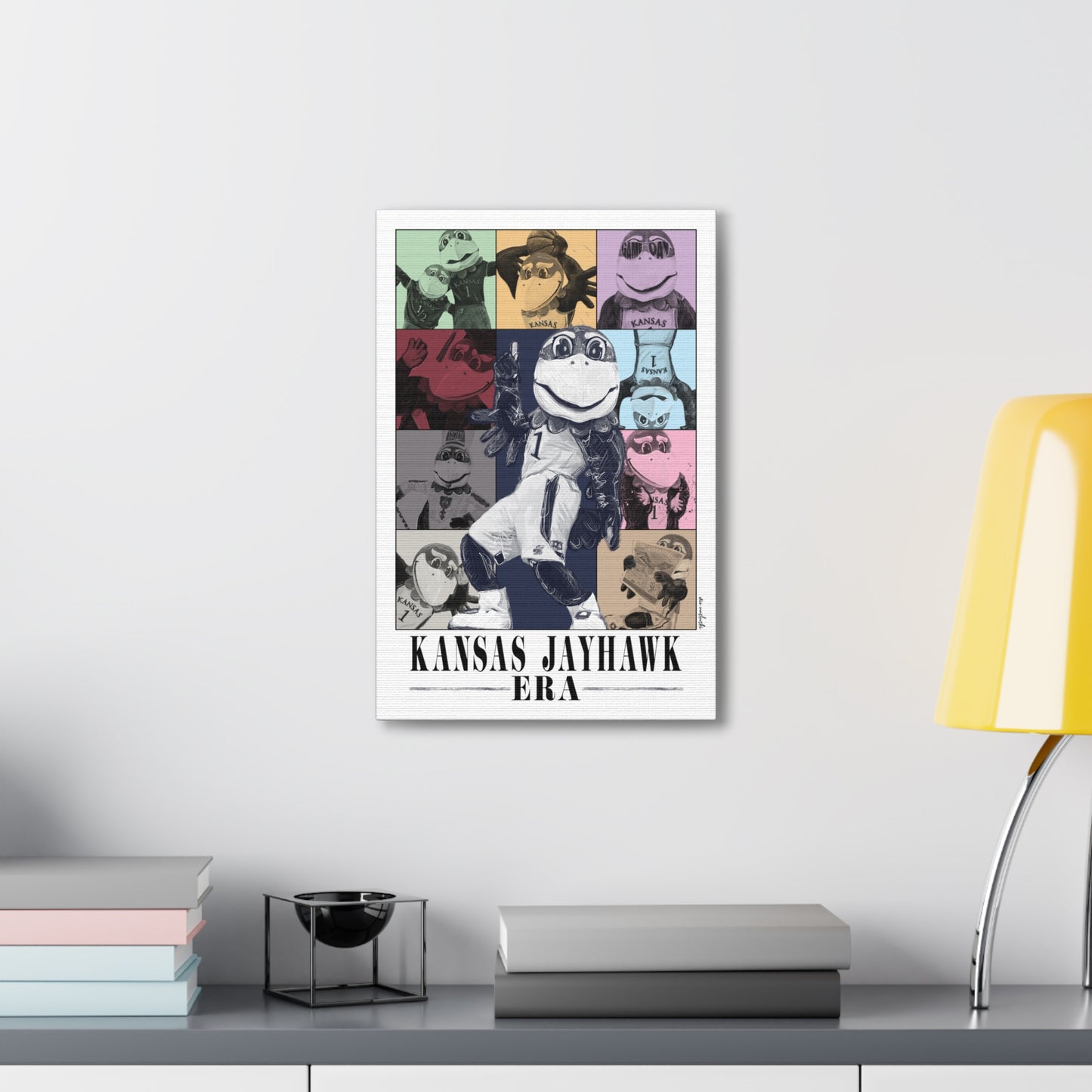 Kansas Jayhawks Era | KU | Kansas | Canvas Print | No Frame Needed