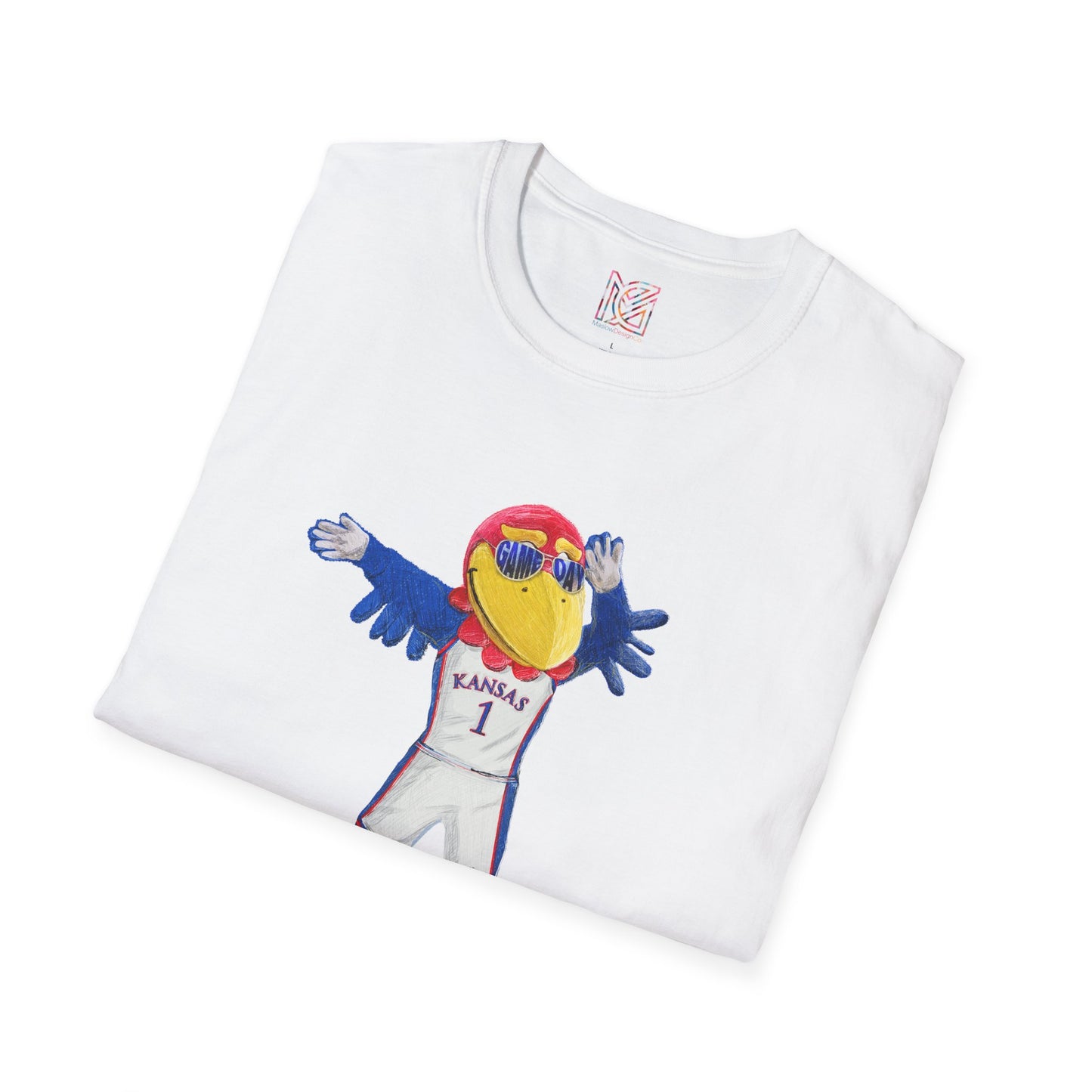 Unisex Kansas Game Day Jayhawks Tees | Wave the Wheat | Unisex t-shirt | Jayhawk | KU | men | women