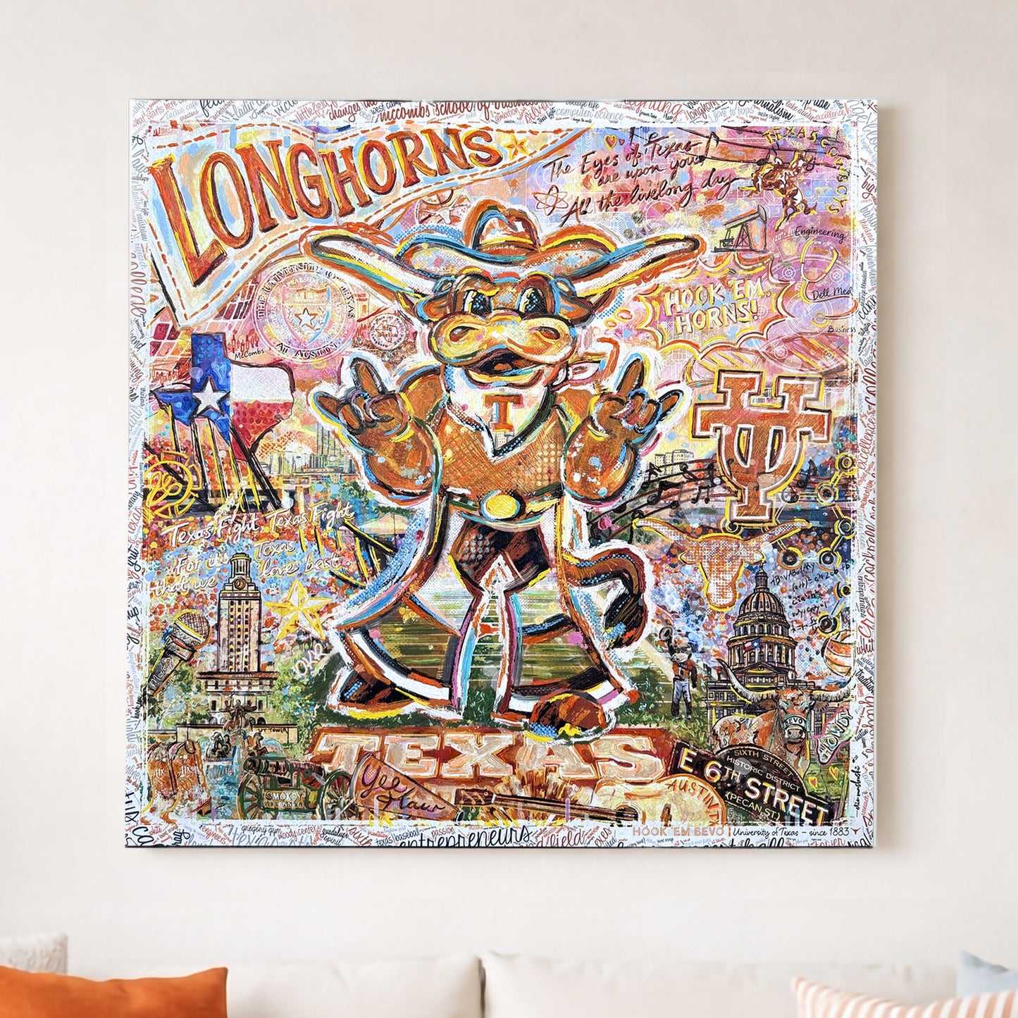 University of Texas at Austin Longhorns | UT | Hook ‘Em | Bevo