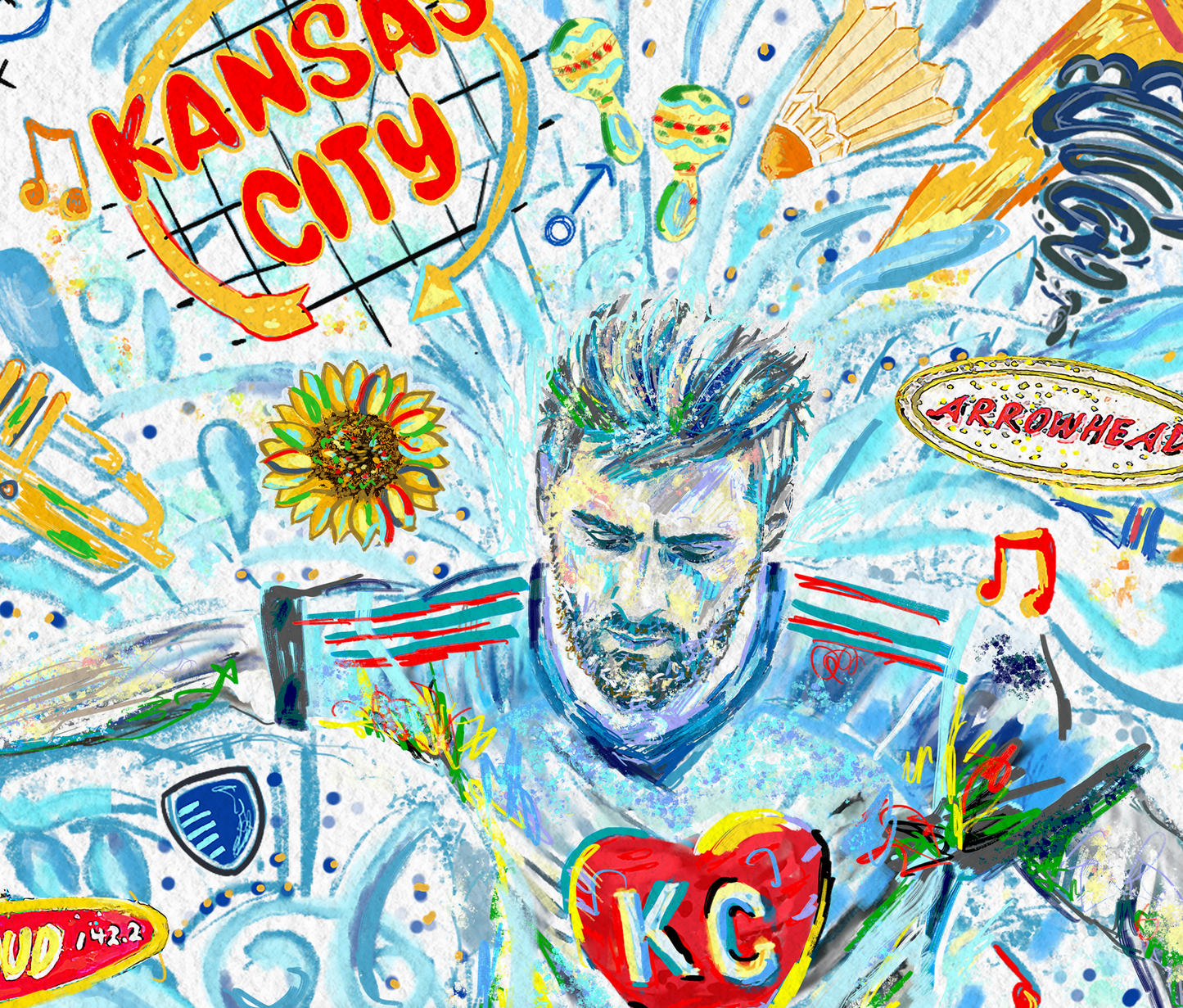 Kansas City Soccer Host City | Canvas Print