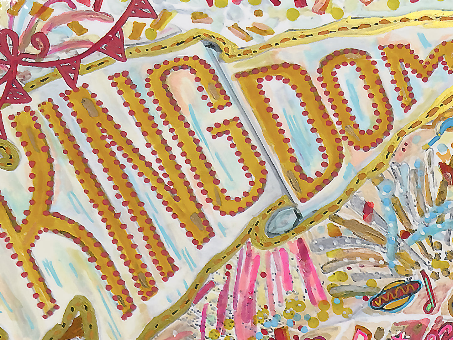 Heart of Kansas City Art: KC Landmarks, Chiefs, Crown Town Canvas Print