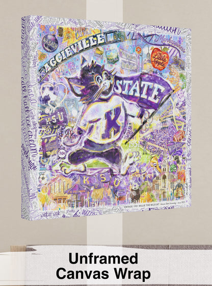 Kansas State 1951 Willie the Wildcat - Bill Snyder Family Stadium