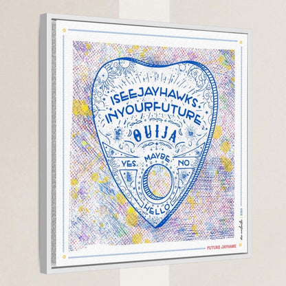 KU Ouija Jayhawk Prophecy Art: Kansas Graduation Print
