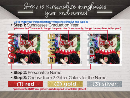 UW Personalized Bucky Badger Graduation Canvas Print